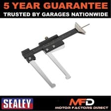 Image of Sealey Brake Disc Caliper with Tyre Tread Depth Gauge 0-56mm VS057
