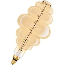 Image of OSRAM Vintage 1906 LED Special Shape Dim 4.8W 822 Gold E27 Bulb