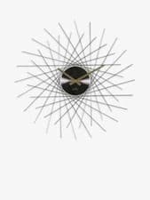 Image of Acctim Lohne Metal Analogue Quartz Wall Clock, 49cm, Gunmetal - RRP £100.00