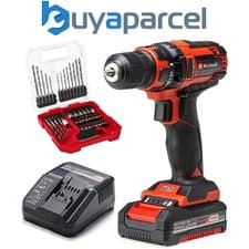 Image of Einhell TE-CD 18/35 PXC 18v Cordless Drill Driver 1 x Battery + 40PC Bit Set