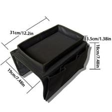 Image of Armrest Organizer Remote Pocket Multi-pocket Design Thickened Oxford Cloth