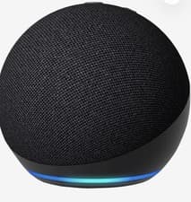 Image of Amazon Echo Dot 4th Generation Smart Speaker with Alexa Newest Gen - Charcoal