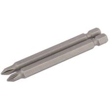Image of Draper Phillips Screwdriver Bit PH1 75mm Pack of 2