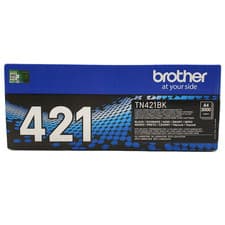 Image of Brother TN421BK Black Toner Cartridge Genuine Original HL MFC Printer 421 TN421