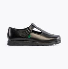 Image of Kickers FRAGMA T-BUCKLE Girls School Buckle School Shoes