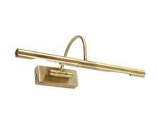 Image of Minisun Traditional Antique Brass Picture Light – Wall Mounted – New