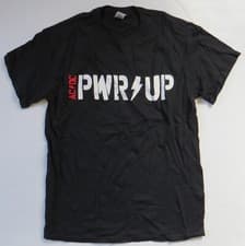 Image of AC/DC - PWR UP - BACK PRINT - OFFICIAL T-SHIRT - SIZE M - UNWORN