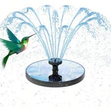 Image of Upgraded Solar Powered Floating Water Fountain For Garden Outdoor Decoration,