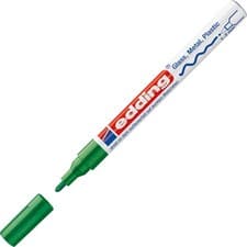 Image of Edding Fine Bullet Tip Paint Marker E-751 Green