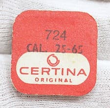 Image of Certina 25-65 25-651 Vintage automatic watch balance staffs pack with 3