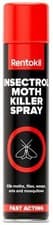 Image of Rentokil Fast Acting Insectrol Moth Killer Spray 300ml Use on Moths Flies Wasps