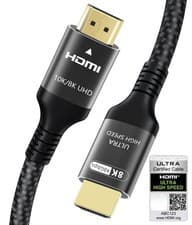 Image of 10K & 8K Ultra High Speed 2M HDMI 2.1 Cable with Durable Braided Design