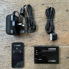 Image of Neet 3 Port HDMI SWITCH AUTO + REMOTE Switcher 3 x 1 (3 in 1 out) 1080p HD - UK