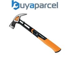 Image of Fiskars 1027203 IsoCore Curved Finishing Hammer 570g 20oz FSK1027203