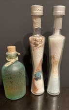 Image of Bath & Body Aroma Art Botanical Oil & Bath salt Glass bottles