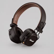 Image of Marshall Major IV Wireless Bluetooth On-Ear Headphones Brown C Grade
