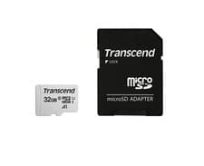 Image of Transcend 32GB MicroSDXC 300S Class 10 Memory Card 95/45 MB/s, TS32GUSD300S-A