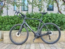 Image of Trek Domane SLR7 Gen 4 Ultegra Di2 [Frame 2025] Black Smoke Carbon