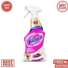 Image of Vanish Gold Oxi Action Upholstery & Carpet Cleaner, Stain Remover Spray, 500ML