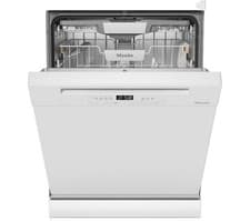 Image of TieDex UK MIELE Front Active Plus G5410 SC WH Full-size Dishwasher - White