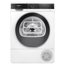 Image of Siemens iQ500 9kg Heat Pump Tumble Dryer - White WQ45G203GB