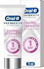 Image of Oral-B Pro 3D White Clinical, Enamel Strength & Whitening, Whiter Teeth in 1 Da