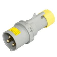 Image of Lewden PM32/1000FPB 32A 2P+E 110V Plug IP44