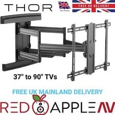 Image of THOR 28016T Heavy Duty Full Motion TV Wall Mount 37 to 90" TVs FREE Delivery