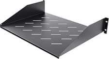 Image of Universal Vented Rack Mount Shelf 19" 2U 350Mm Depth Network Data Serv