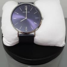 Image of BERING Mens Classic Collection Watch with Stainless Steel Strap & Sapphire Cryst