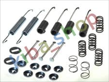 Image of BRAKE SHOE FITTING SET PERROT FITS MERCEDES T1 602 T1 B602 23D-30D 0477-0296