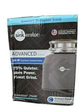 Image of InSinkErator Evolution .75HP Advanced Series Waste Disposer New