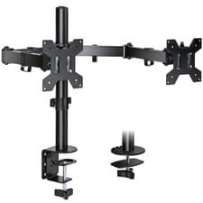Image of Futura Dual Monitor Stand for 13-27 inch LCD LED PC Screen Height Adjustable