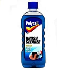 Image of Polycell Paint Brush Cleaner Liquid Home DIY Easy Clean Brushes Rollers 500ml/1L