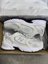 Image of Size UK 4 - New Balance 530 Trainers Sea Salt Off White Grey Black - RRP £110!