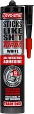 Image of EVO-STIK Sticks Like Sh*t Turbo Adhesive White - 290ml - All Weather - Fast Set