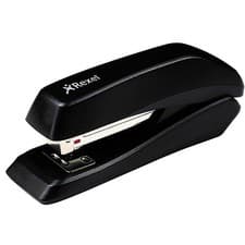 Image of Rexel Ecodesk Half Strip Stapler, 20 Sheet Capacity, Metal Body, Black