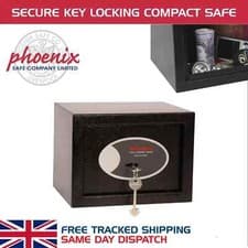 Image of Phoenix SS0721K Compact Home & Office Security Safe – Key Lock | £1K Cash Rated