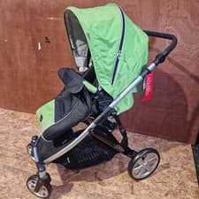 Image of Britax Romer B-Dual 4 Stroller Pushchair Pram Folding Aurora Green Lime