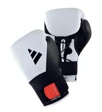 Image of Adidas Hybrid 250 Boxing Gloves Speed Lace Strap Training 14oz