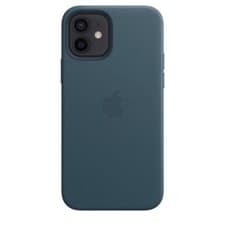 Image of For Apple iPhone 12 / 12 Pro Leather Case with MagSafe - Baltic Blue - New