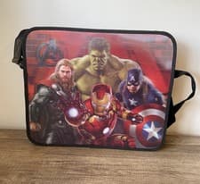 Image of Official Marvel Avengers Hologram Messenger Bag Cross-Over School Bag New Tags