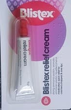 Image of Blistex Relief Cream 5g Lip Balm for Cold Sores Dry Cracked Chapped Sore Lips