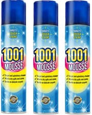 Image of 1001 Mousse Carpet and Upholstery Cleaner 350ML- Pack of 3