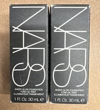 Image of NARS Sheer Glow Foundation – Khartoum (Dark 4) 6416 | 30ml (Pack of 2)