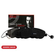 Image of Brake Pad Set For Disc Brake Front Fits Chevrolet Opel Vauxhall BREMBO P59077