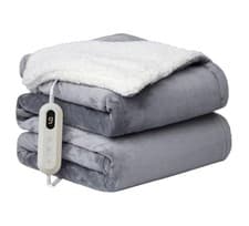 Image of Neo Electric Heated Throw Over Blanket - Choose Options
