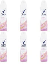 Image of Sure Bright Bouquet Anti-Perspirant Deodorant 6x150 ml pack