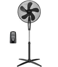 Image of Challenge 16 Inch Digital Pedestal Fan - Black - Remote Control - 1 Year G/tee