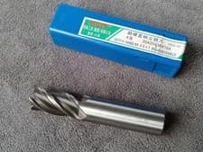 Image of 20mm HSS End Mill Milling Cutter 4 Flute 20mm Straight Shank - Quality Sharp